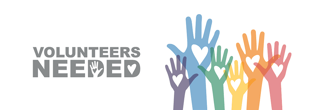 Diverse colorful hands representing community volunteering and support in Ireland.